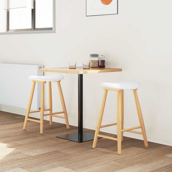 vidaXL Cadeiras de Jantar 2 pcs Natural 46 x 37 x 63 cm