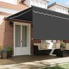 vidaXL Toldo Retr&aacute;til Antracite 500 &times; 300 cm Poli&eacute;ster e Alum&iacute;nio