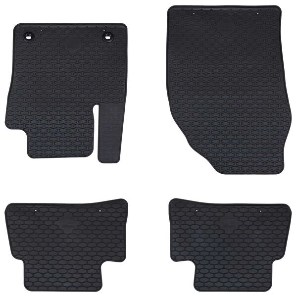vidaXL Tapete de carro 4 pcs Preto adequado para Toyota C-HR H&iacute;brido