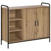 vidaXL Buffet Carvalho Arttisan 97 x 33 x 81 cm Derivados de Madeira
