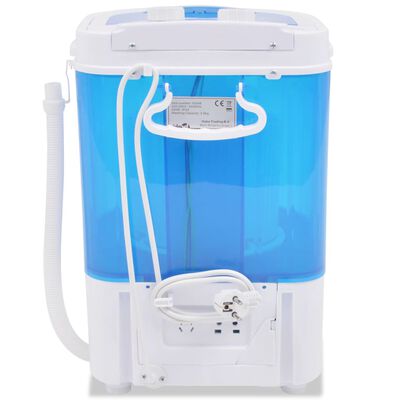 vidaXL Mini máquina de lavar roupa tambor único 2,6 kg