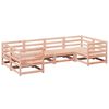 vidaXL 6 pcs conjunto de sof&aacute;s jardim madeira abeto-de-douglas