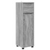 vidaXL Arm&aacute;rio de Banheiro com gaveta Cinza Sonoma 30,5 x 30 x 101 cm