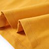 T-shirt de manga comprida para crian&ccedil;a ocre-escuro 140