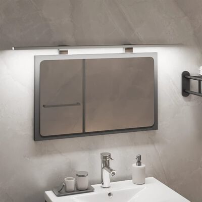 vidaXL Luz LED para espelho 13 W 6000 K 80 cm branco frio