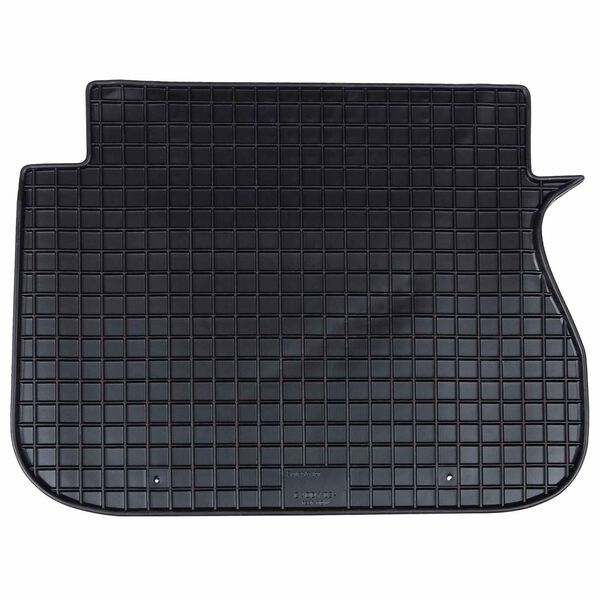 vidaXL Tapete de carro 4 pcs Preto Borracha
