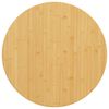 vidaXL Tampo de mesa &Oslash;70x1,5 cm bambu