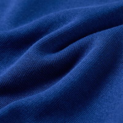 Sweatshirt para criança com capuz azul-escuro 92