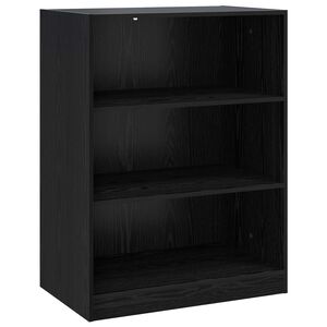 vidaXL Guarda-roupa Carvalho preto 77 x 48 x 102 cm