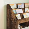 vidaXL Estante Infantil Carvalho Defumado 72,5 x 29,5 x 69 cm