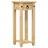 vidaXL Suporte de plantas Corona 30x30x73 cm madeira de pinho maci&ccedil;a