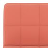 vidaXL Cadeiras de jantar girat&oacute;rias 2 pcs veludo rosa