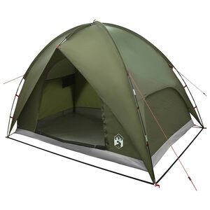 vidaXL Tenda de Camping com Capa de Chuva Imperme&aacute;vel 4 pessoa