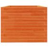 vidaXL Vaso/floreira de jardim 90x60x45,5 cm pinho maci&ccedil;o castanho mel