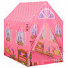 vidaXL Tenda de brincar infantil 69x94x104 cm rosa
