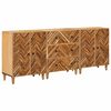 vidaXL Gabinetes de Armazenamento 3 pcs Castanho 60 x 33,5 x 75 cm
