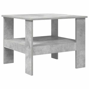 vidaXL Mesa de centro Cinzento 57 x 55 x 45 cm Derivados de Madeira