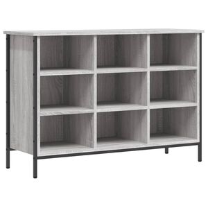 vidaXL Sapateira 100x35x70 cm derivados de madeira cinzento sonoma