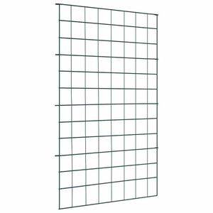 vidaXL Conjunto de Cerca para Lago 8 pcs Verde 50 x 80 cm A&ccedil;o