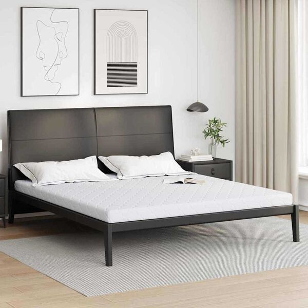 vidaXL Colchão Branco 180 x 200 cm Espuma PU