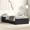 vidaXL Estrutura de cama 90x190 cm preto