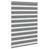 vidaXL Cortina de zebra 115x100 cm largura do tecido 110,9cm poli&eacute;ster