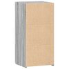 vidaXL Aparador 45x42,5x93 cm derivados de madeira cinzento sonoma