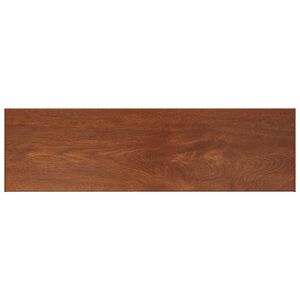 vidaXL Soleira de Janela Madeira Marrom 140 x 40 x 4,5 cm PVC