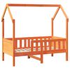 vidaXL Estrutura de cama infantil c/ gavetas 70x140 cm pinho maci&ccedil;o