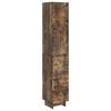 vidaXL Conjunto de Gabinete 2 pcs Carvalho Fumado 34,5 x 33 x 90 cm