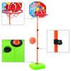 vidaXL Conjunto de tabela e bola de basquetebol infantil
