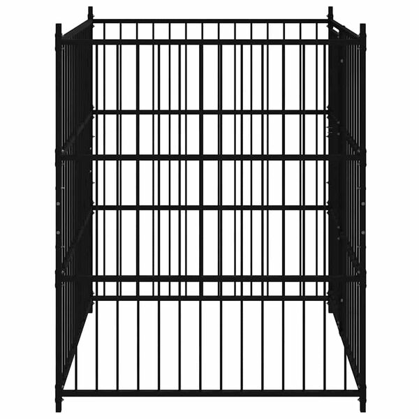 vidaXL Canil de exterior 150x150x185 cm