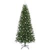 vidaXL &Aacute;rvore de Natal Artificial com 300 LEDs Verde 240 cm PE e PVC