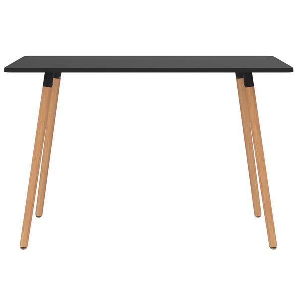 vidaXL 5 pcs conjunto de jantar cinzento