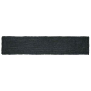 vidaXL Tapete de &Aacute;rea Cinzento-Escuro 80 x 400 cm Juta