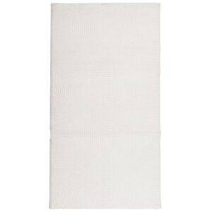 vidaXL Tapete de pelo curto IZA visual escandinavo 80x150 cm cor creme