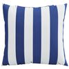 vidaXL Almofadas decorativas 4 pcs 40x40 cm tecido azul e branco