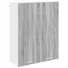 vidaXL Arm&aacute;rio suspenso Cinza Sonoma 80 x 31 x 100 cm