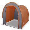 vidaXL Tenda de arruma&ccedil;&atilde;o imperme&aacute;vel cinzento e laranja