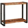 vidaXL Aparador Multicolor 90 x 33 x 75 cm Madeira Refor&ccedil;ada S&oacute;lida
