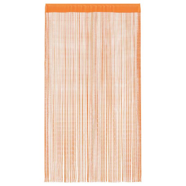 vidaXL Cortinas de fios 2 pcs 140x250 cm laranja