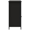vidaXL Aparador 100x35x75 cm derivados de madeira preto