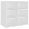 vidaXL Sapateira 52,5x30x50 cm branco
