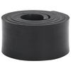 vidaXL Borda de borracha para arado de neve preto 200x10x1 cm