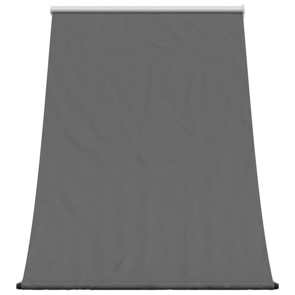 vidaXL Toldo retr&aacute;til 150x150 cm tecido e a&ccedil;o antracite