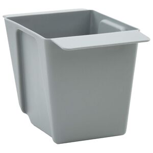 vidaXL Caixas de Flores para Paletes Euro 12 unid. Cinzento-claro