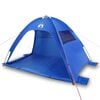 vidaXL Tenda de praia imperme&aacute;vel azul ciano