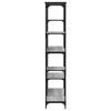vidaXL Estante 99x35,5x176 cm derivados de madeira/a&ccedil;o cinzento sonoma
