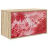 vidaXL Arm&aacute;rio de TV Montado na Parede AACHEN 69 x 33 x 40 cm