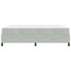 vidaXL Estrutura da Cama Cinzento-claro 180 x 200 cm tecido